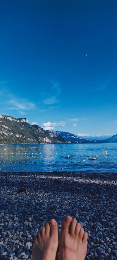 Entre Lacs Et Montagnes Cusy Exterior foto